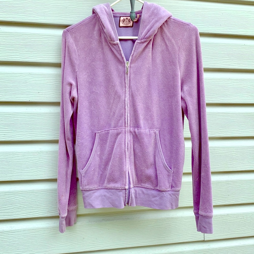 Juicy couture terry cloth tracksuit sweatshirt